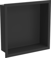 Mexen X-Wall-R prateleira embutida com flange 30 x 30 cm, preta - 1970303010
