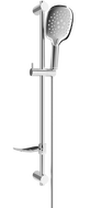 Mexen DF22 sliding shower set, chrome - 785224582-00