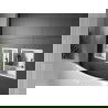 Mexen X-Wall-R nis rekin met flens en plank 30 x 30 cm, wit - 1920303010S