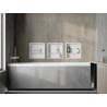Mexen X-Wall-R étagère d'encastrement avec rebord et étagère 30 x 30 cm, blanche - 1920303010S
