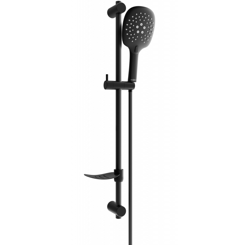 Mexen DF22 verschiebbares Duschset, schwarz - 785224582-70