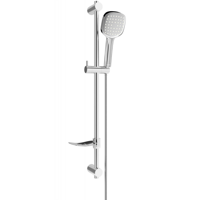 Mexen DF33 conjunto de chuveiro deslizante, cromado - 785334582-00