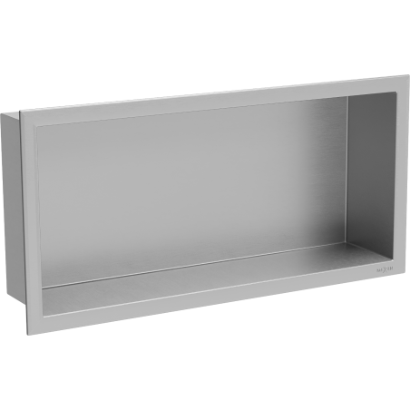 Mexen X-Wall-R półka wnękowa z kołnierzem 45 x 20 cm, inox - 1910452010