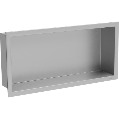 Mexen X-Wall-R recessed shelf with flange 45 x 20 cm, inox - 1910452010