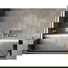 Mexen X-Wall-R étagère encastrée avec rebord 45 x 20 cm, inox - 1910452010