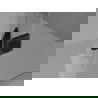 Mexen Mist H T Duschkabine links anschlagend 90 x 90 cm, transparent, schwarz - 8A5T-090-090-70-00-L
