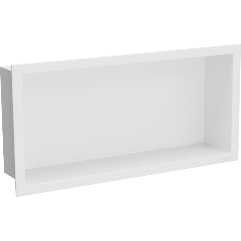 Mexen X-Wall-R étagère encastrée avec rebord 45 x 20 cm, blanche - 1920452010