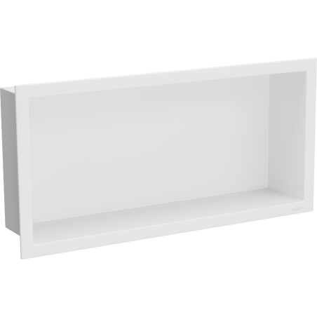 Mexen X-Wall-R étagère encastrée avec rebord 45 x 20 cm, blanche - 1920452010