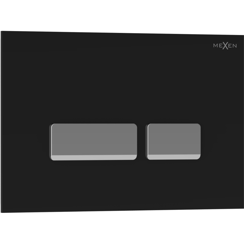 Mexen Tex 07 botón de descarga, negro - 6107-02