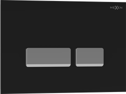 Mexen Tex 07 botón de descarga, negro - 6107-02