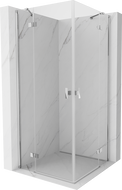 Mexen Mist H Duo Duschkabine Pendeltüren 70 x 70 cm, transparent, Chrom - 8A5-070L-070P-01-00