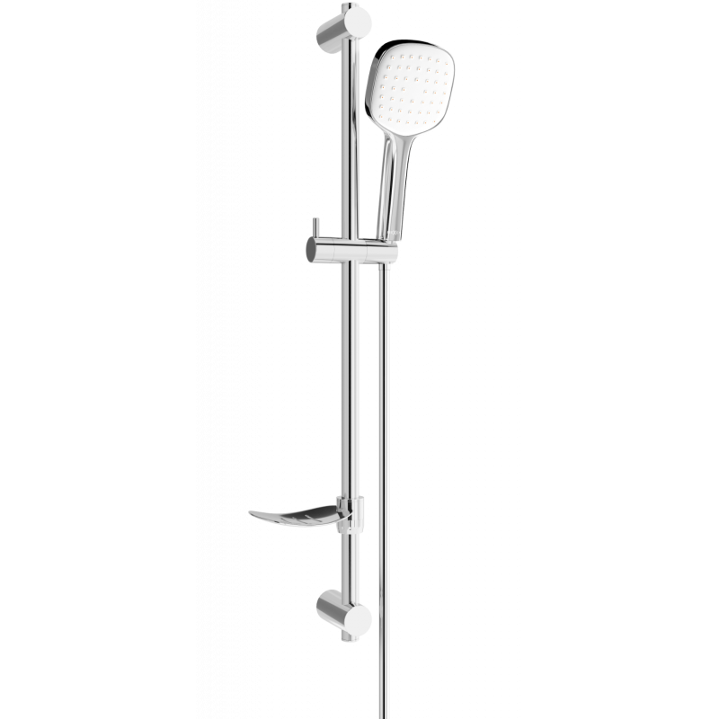 Mexen DF33 glidande duschset, krom - 785334582-02