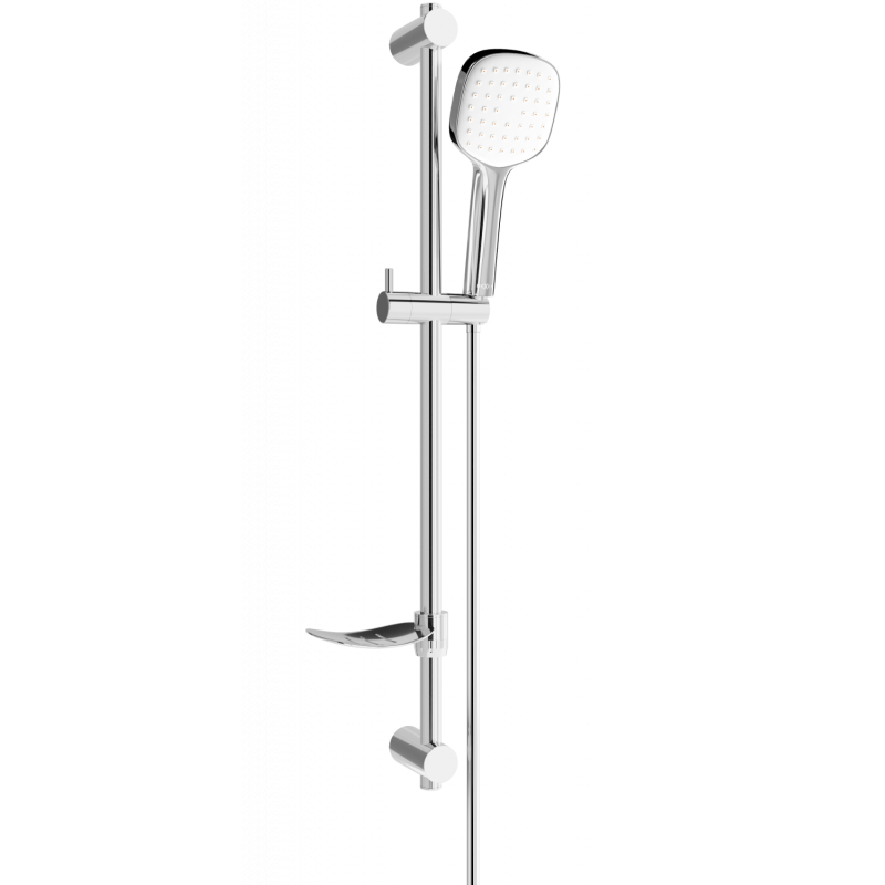 Mexen DF33 sliding shower set, chrome - 785334582-02