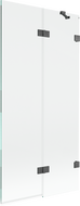 Mexen Lunar παρτισιόν μπανιέρας 2 τμημάτων δεξί 90 x 150 cm, διαφανές,