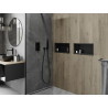Mexen X-Wall-R estante empotrado con brida 45 x 20 cm, negro - 1970452010