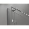 Mexen Mist H T cabine de douche à charnière gauche 75 x 70 cm, transparent, chrome - 8A5T-075-070-01-00-L