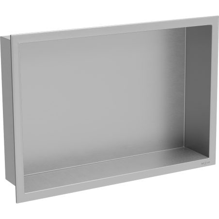 Mexen X-Wall-R Nischenregal mit Flansch 45 x 30 cm, Inox - 1910453010