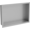Mexen X-Wall-R nis legplank met kraag 45 x 30 cm, inox - 1910453010