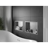 Mexen X-Wall-R Nischenregal mit Flansch 45 x 30 cm, Inox - 1910453010