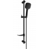 Mexen DF33 Duschset verschiebbar, schwarz - 785334582-70