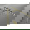 Mexen Mist H T Duschkabine rechts öffnend 120 x 85 cm, transparent, gold - 8A5T-120-085-50-00-P
