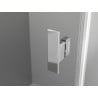 Mexen Mist H Duo Duschkabine schwenkbar 100 x 70 cm, transparent, Chrom - 8A5-100L-070P-01-00