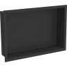 Mexen X-Wall-R estante empotrado con borde de 45 x 30 cm, negro - 1970453010