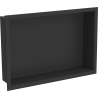 Mexen X-Wall-R Nischenregal mit Flansch 45 x 30 cm, schwarz - 1970453010