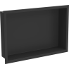 Mexen X-Wall-R półka wnękowa z kołnierzem 45 x 30 cm, czarna - 1970453010