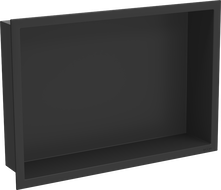 Mexen X-Wall-R nisplank met flens 45 x 30 cm, zwart - 1970453010