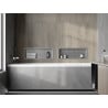 Mexen X-Wall-R nišna polica s prirubnicom 60 x 20 cm, inox - 1910602010
