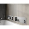 Mexen X-Wall-R nišna polica s prirubnicom 60 x 20 cm, inox - 1910602010