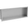Mexen X-Wall-R recessed shelf with flange 60 x 20 cm, inox - 1910602010
