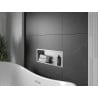 Mexen X-Wall-R nišna polica s prirubnicom 60 x 20 cm, inox - 1910602010