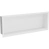Mexen X-Wall-R 60 x 20 cm äärekaitsega niššriiul, valge - 1920602010