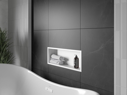 Mexen X-Wall-R półka wnękowa z kołnierzem 60 x 20 cm, biała - 1920602010