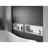 Mexen X-Wall-R recessed shelf with flange 60 x 20 cm, white - 1920602010