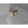 Mexen Mist H Duo cabine de douche pivotante 85 x 70 cm, transparent, or - 8A5-085L-070P-50-00