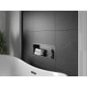 Mexen X-Wall-R Nischenregal mit Flansch 60 x 20 cm, schwarz - 1970602010