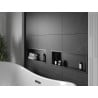 Mexen X-Wall-R nis rek met kraag 60 x 20 cm, zwart - 1970602010