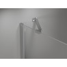 Mexen Mist-H Duo klizna tuš kabina s lijevim otvaranjem 120 x 80 cm, prozirna, krom - 8A5-120L-080P-01-00