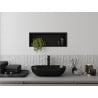 Mexen X-Wall-R recessed shelf with flange 60 x 20 cm, black - 1970602010
