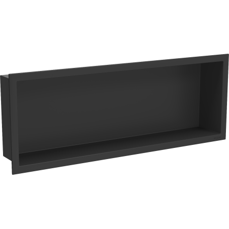 Mexen X-Wall-R recessed shelf with flange 60 x 20 cm, black - 1970602010