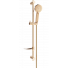 Mexen DF40 glijdende doucheset, roze goud - 785404582-60