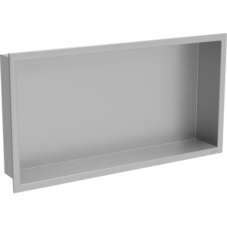 Mexen X-Wall-R inbyggnadshylla med fläns 60 x 30 cm, inox - 1910603010