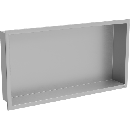 Mexen X-Wall-R recessed shelf with flange 60 x 30 cm, stainless steel - 1910603010