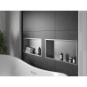 Mexen X-Wall-R nisvakje met flens 60 x 30 cm, inox - 1910603010
