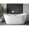 Mexen X-Wall-R półka wnękowa z kołnierzem 60 x 30 cm, inox - 1910603010