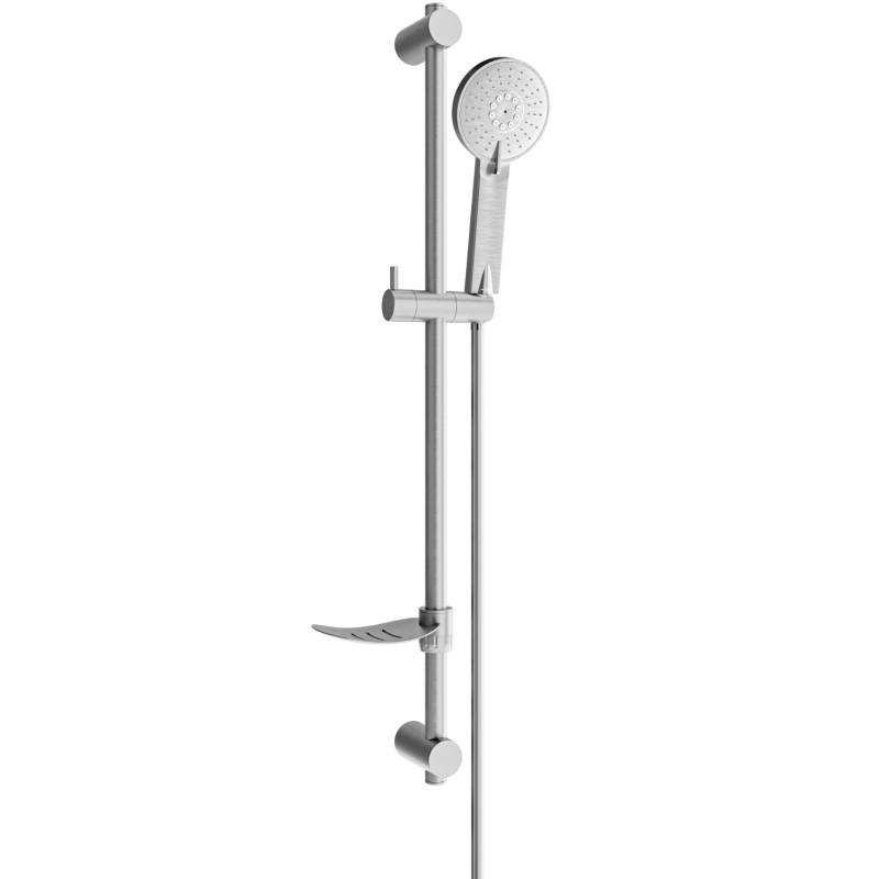 Mexen DF40 verschiebbare Duschgarnitur, gebürstetes Gun Gray - 785404582-66