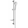 Mexen DF40 verschiebbare Duschgarnitur, gebürstetes Gun Gray - 785404582-66